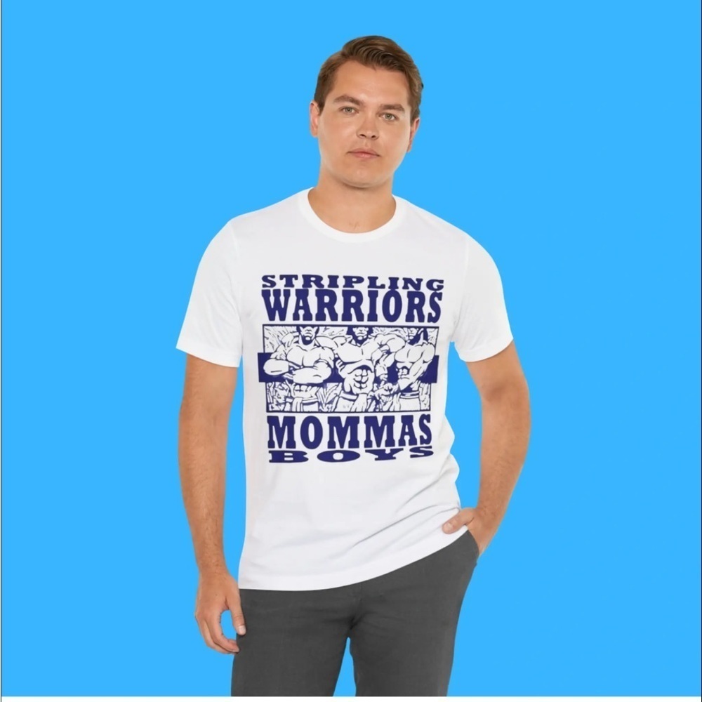 Stripling Warriors Mommas Boys T-Shirt Sz L